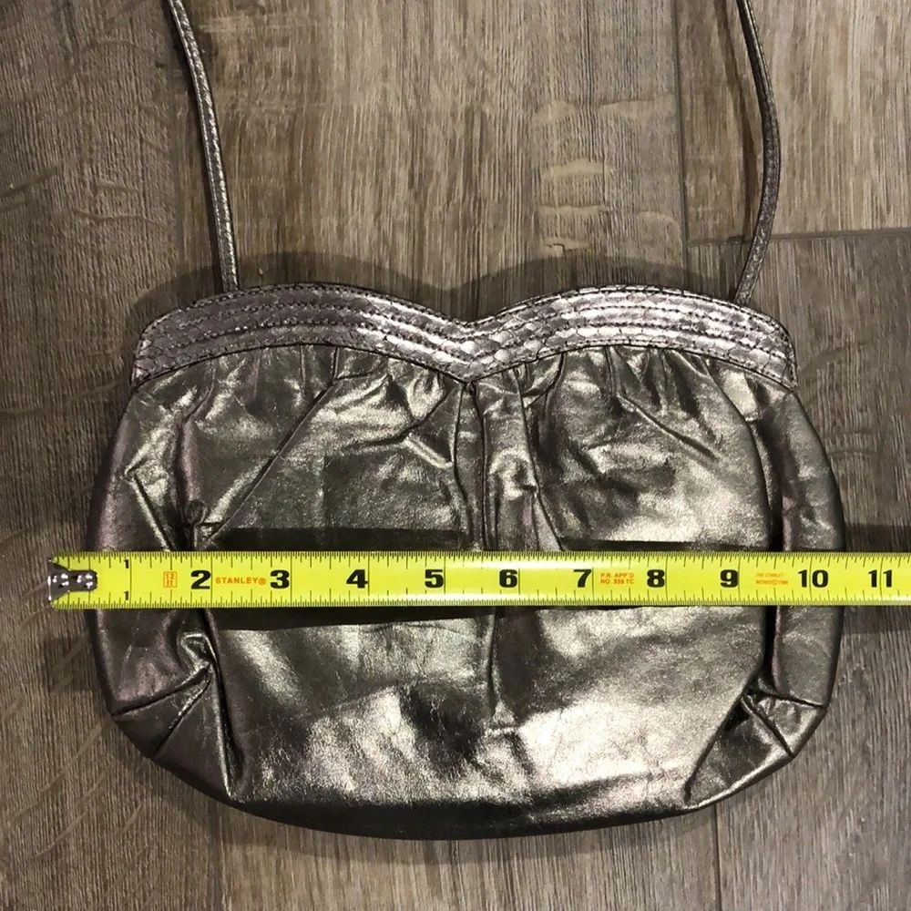 Vintage VENETTO Leather Shoulder Bag / Clutch - Picture 10 of 12